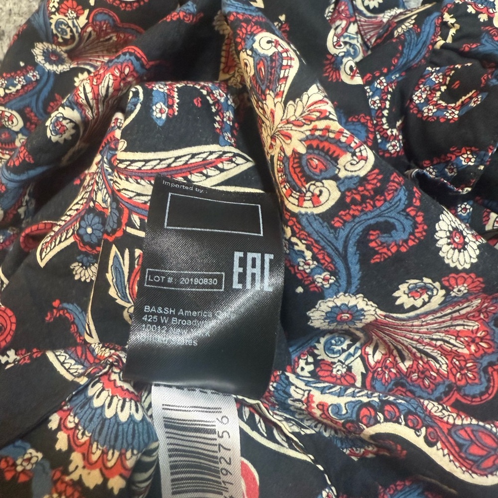 ba&sh Rym Blouse, Noir - Picture 11 of 12